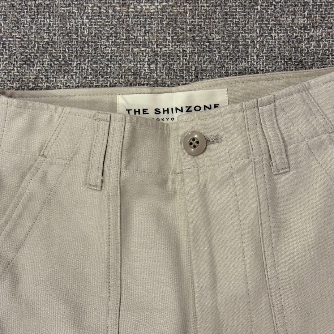 【メノ】シンゾーン　ベイカーパンツ　エクリュ　P0