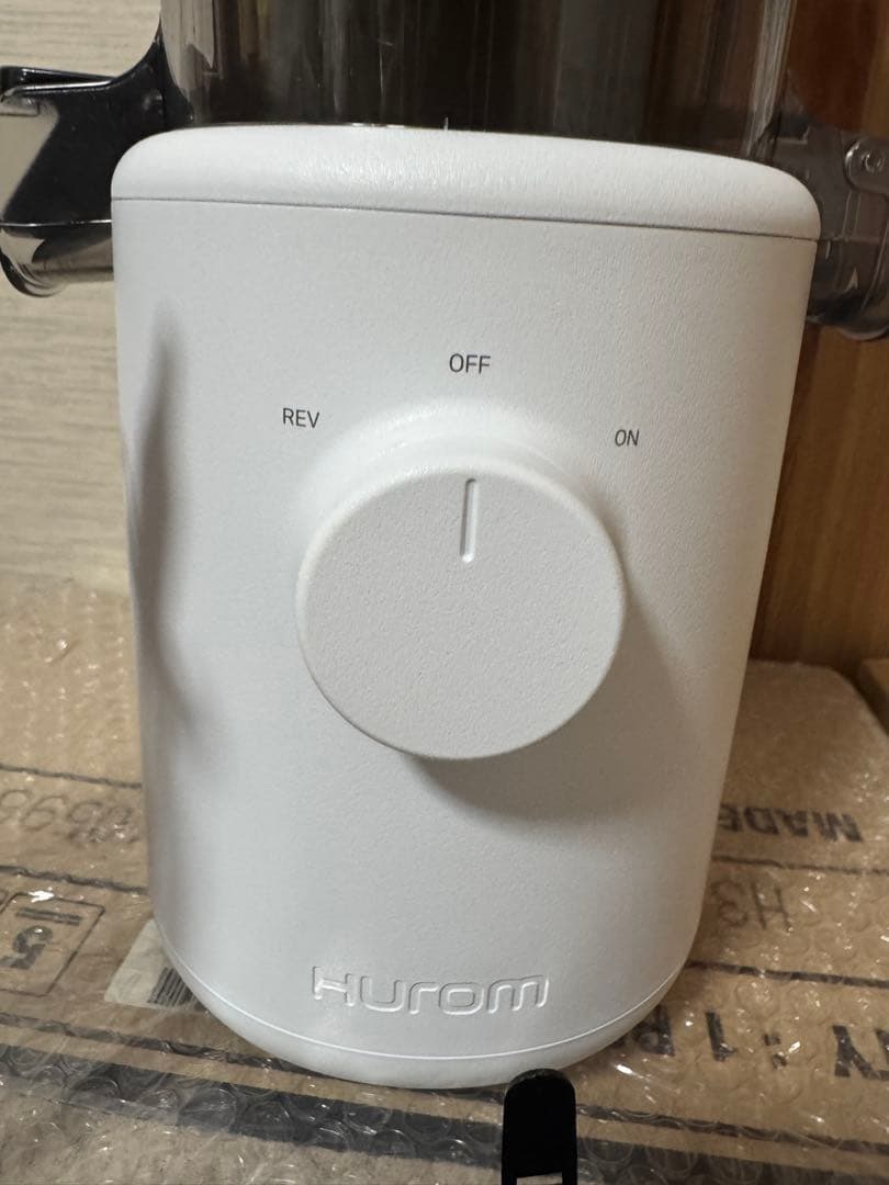 Hurom ジューサー ホワイト スロージューサー H310A ホワイト 美品