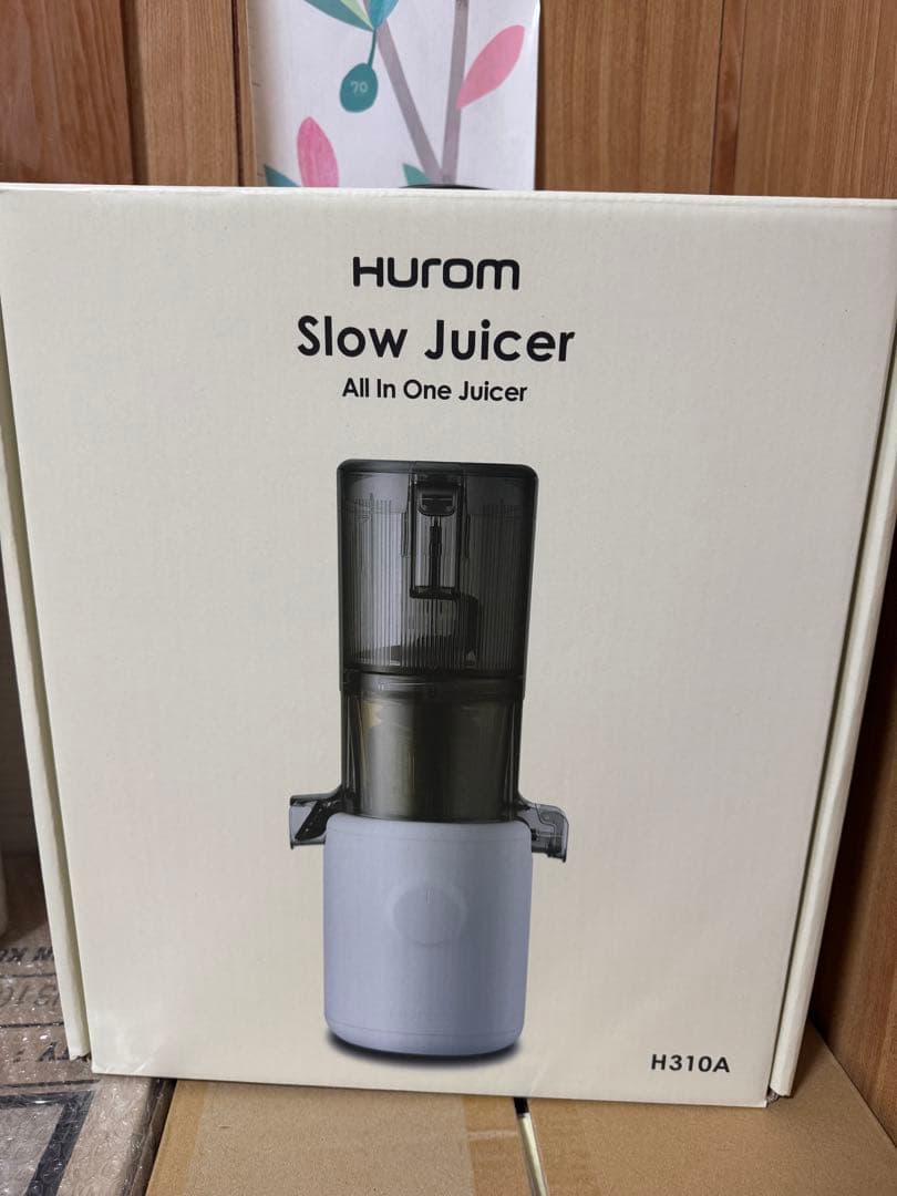 Hurom ジューサー ホワイト スロージューサー H310A ホワイト 美品