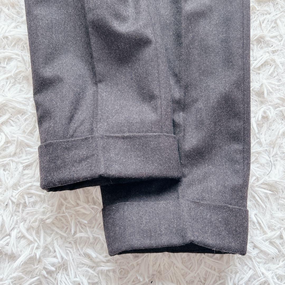 美品 リングヂャケット サキソニー ウール アジャスター スラックス 日本製