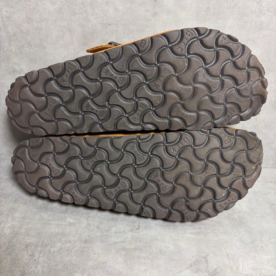 美品　ビルケンシュトック ボストン サボサンダル ミンク 28cm