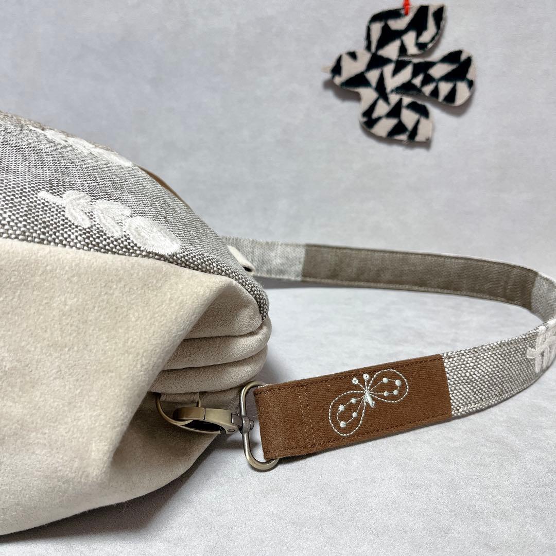 ハンドメイド　ミナペルホネン　BANEGUCHIバッグ⑅︎◡̈︎*