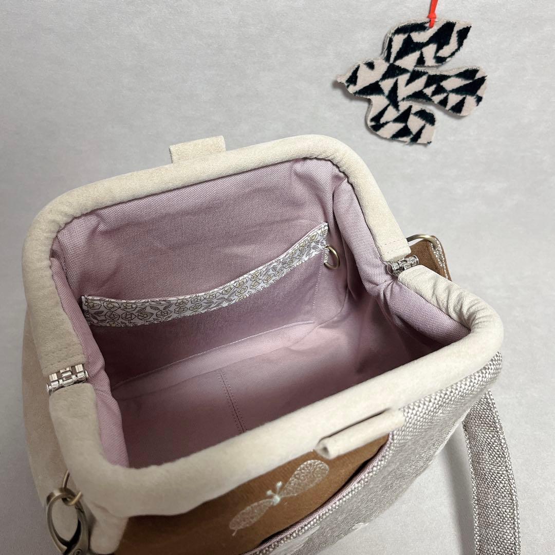 ハンドメイド　ミナペルホネン　BANEGUCHIバッグ⑅︎◡̈︎*