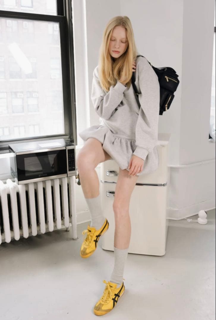 thetoe Wagner Hoodie Dress グレー　Mサイズ