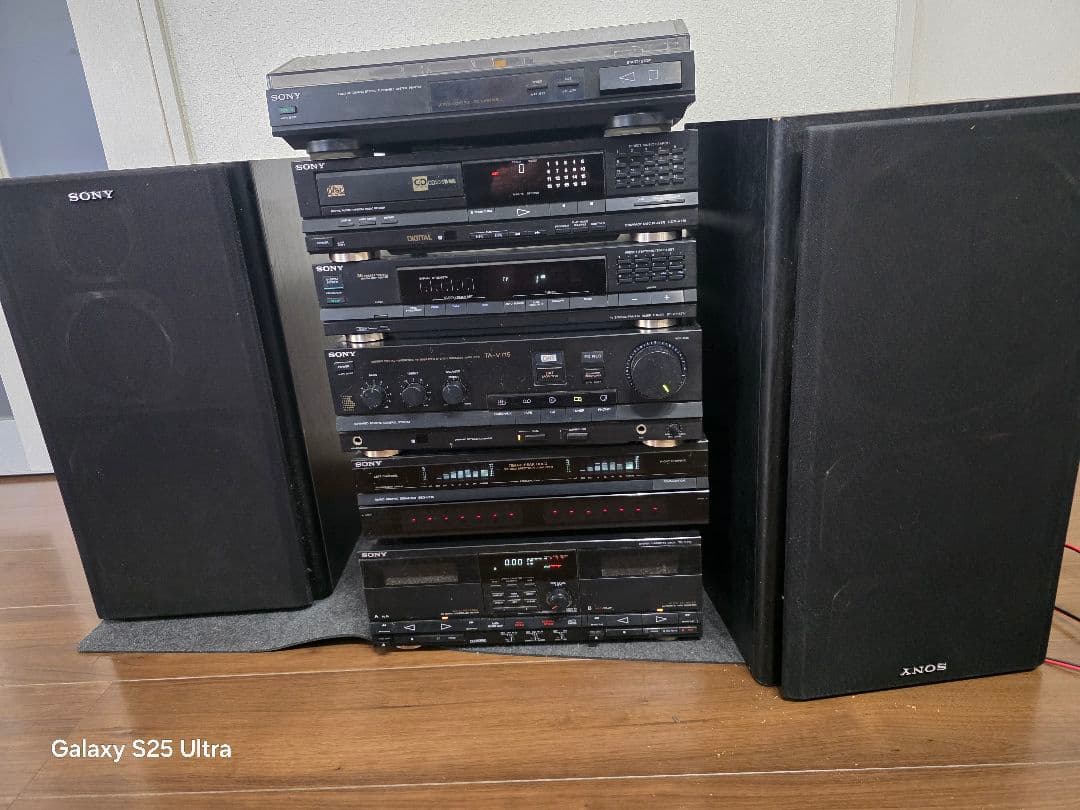 SONY CDP-V715 システムコンポ DOLBYサラウンド オーディオ機器