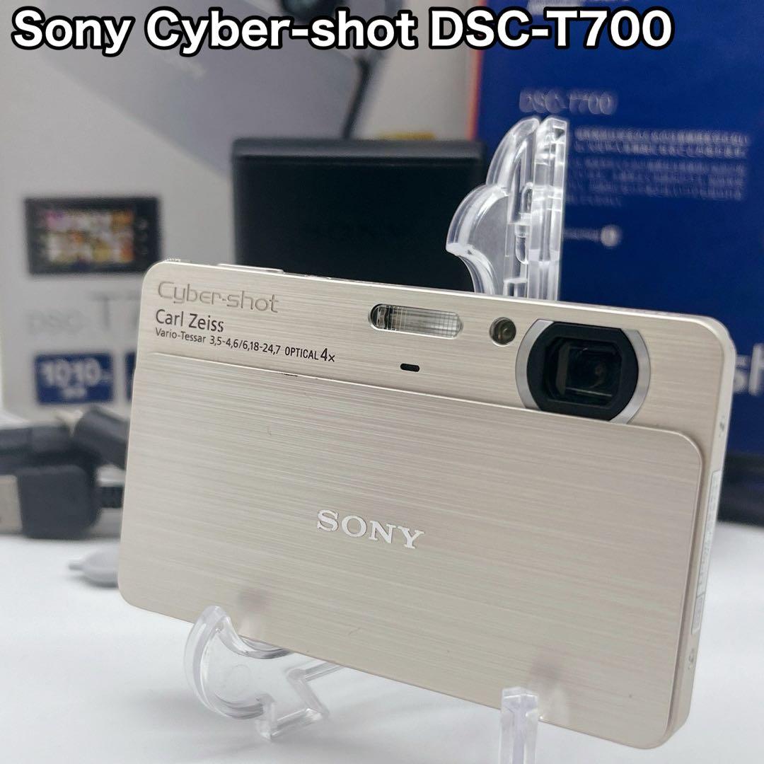 Sony ソニー Cyber-shot DSC-T700 ゴールド デジカメ
