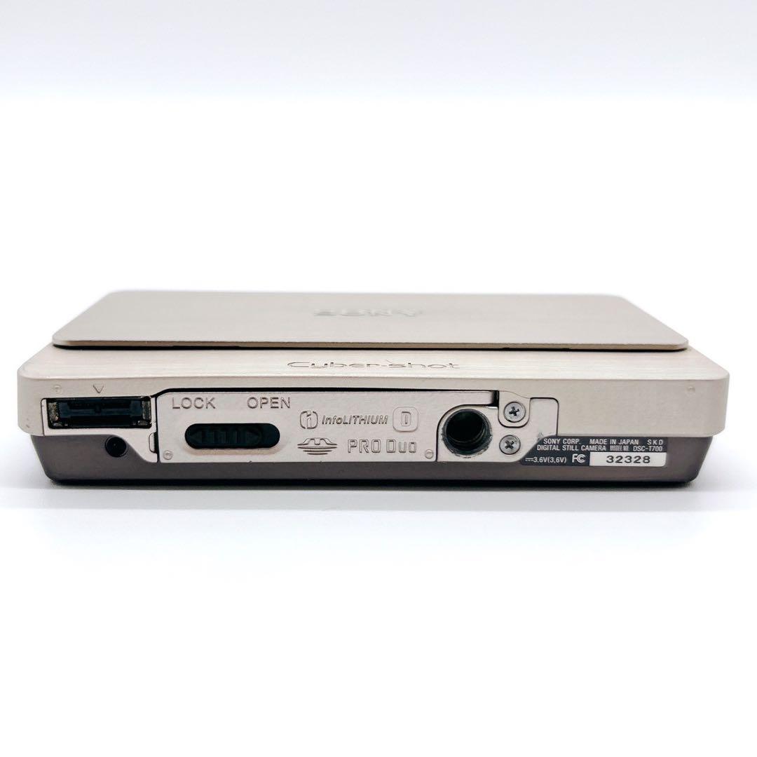 Sony ソニー Cyber-shot DSC-T700 ゴールド デジカメ