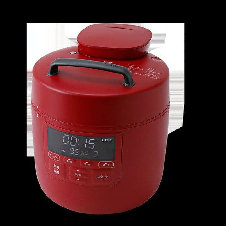未使用品!! siroca シロカ 電気圧力鍋 レッド SP-2DS271