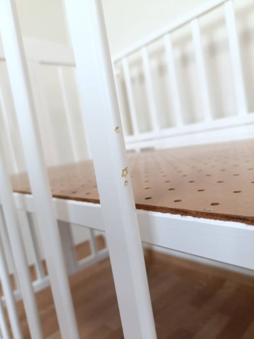 KATOJI　カトージ　ベビーベッド　ホワイト　ミニベビーベッド　白