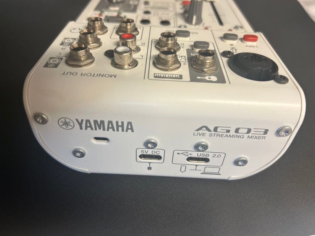 配信セットYAMAHA AG03 AT2020