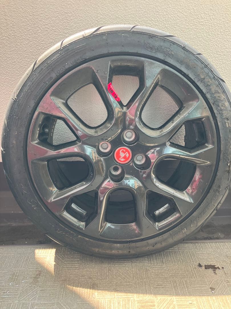 124スパイダーホイール 4本 17インチ 10分山 NS-2R Hiro