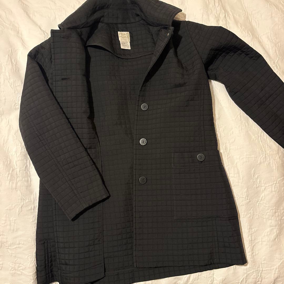 PLEATS PLEASE 黒ジャケットコート