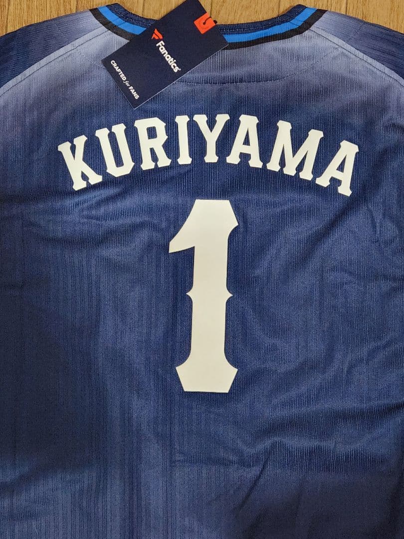 ぼ*I様 栗山巧1★埼玉西武ライオンズ・ビジターユニフォーム★ Lサイズ★202