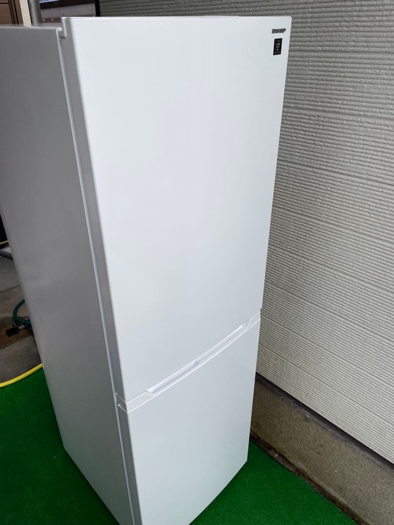 478美品✨ シャープ 高性能 ボトムフリーザー2ドア冷蔵庫 プラズマクラスター