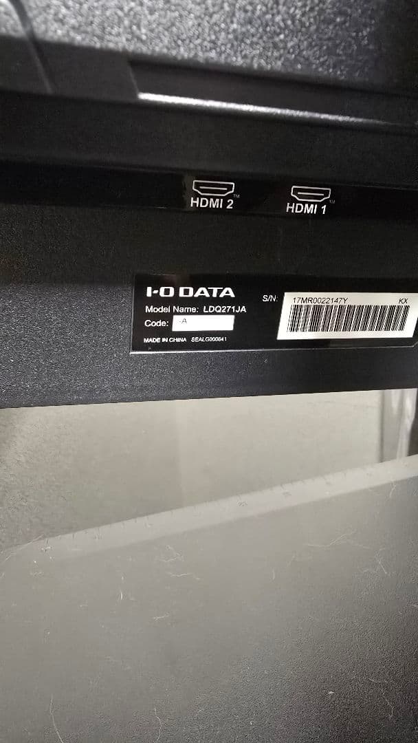 I-O DATA LQ27 27インチ G-SYNC対応