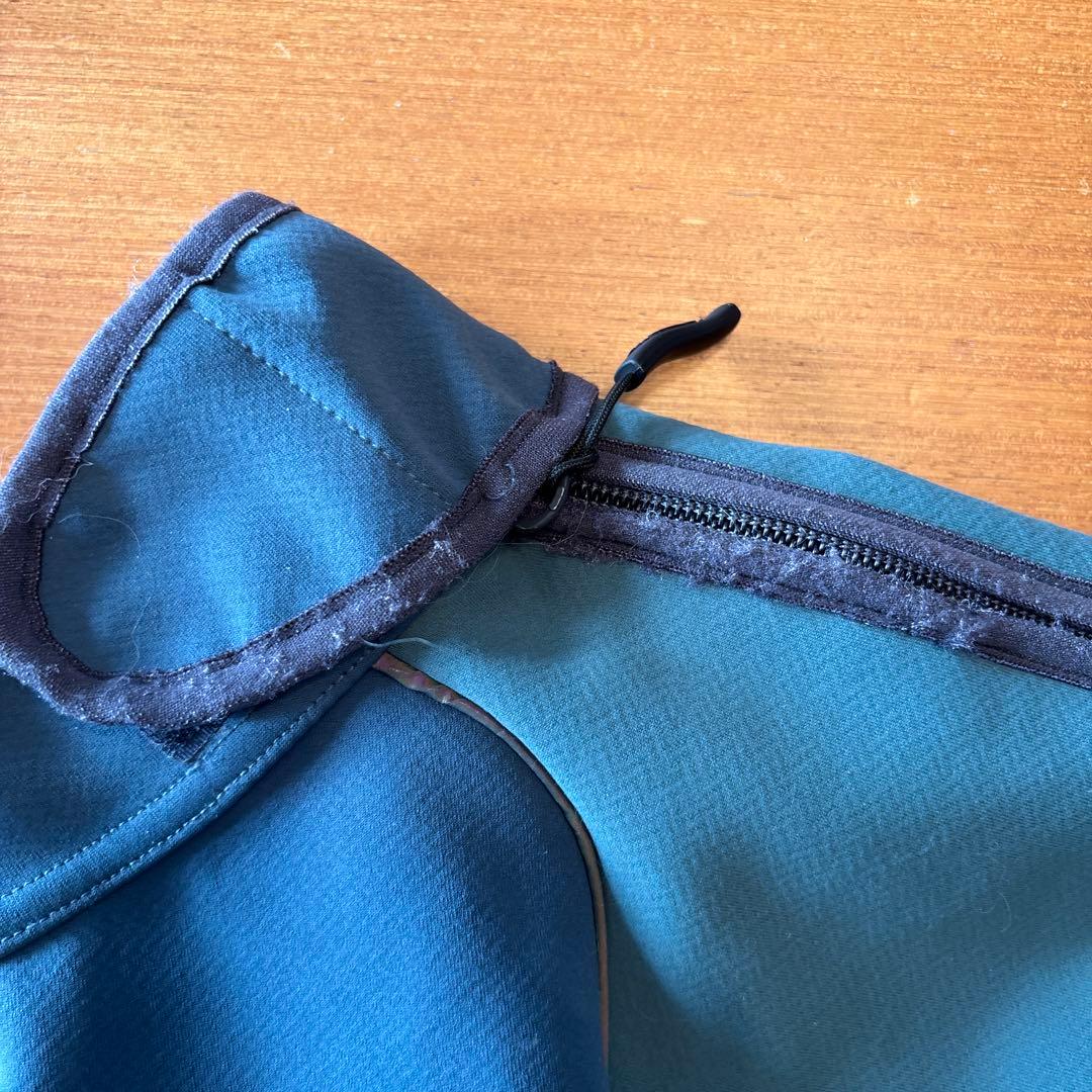 ALPHACON 犬服 レインドッグガード　ブルーボルドー　Ｌ