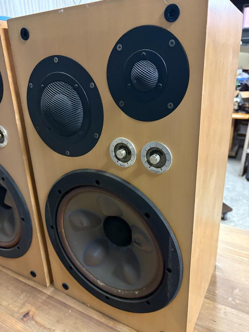 Victor SX-7 スピーカー ペア ビクター 3ウェイ パッシブ 木目調