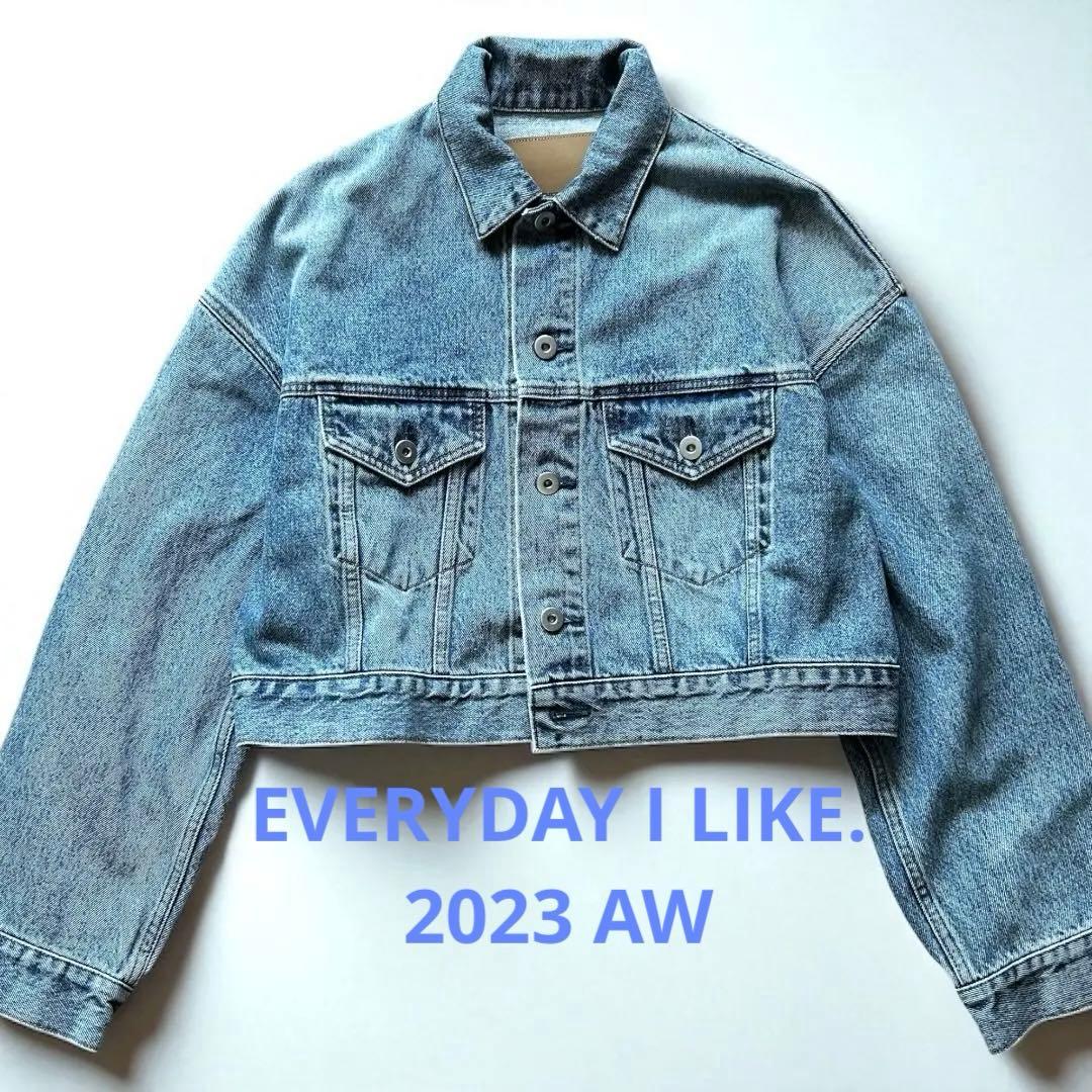 23AW美品✨Deuxieme Classeクロップド デニム ジャケット