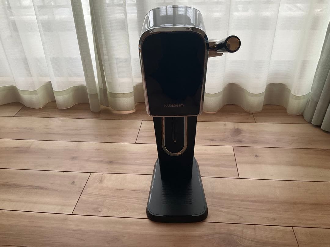 ロクちゃん　sodastream 炭酸水メーカー ブラック　本体のみ