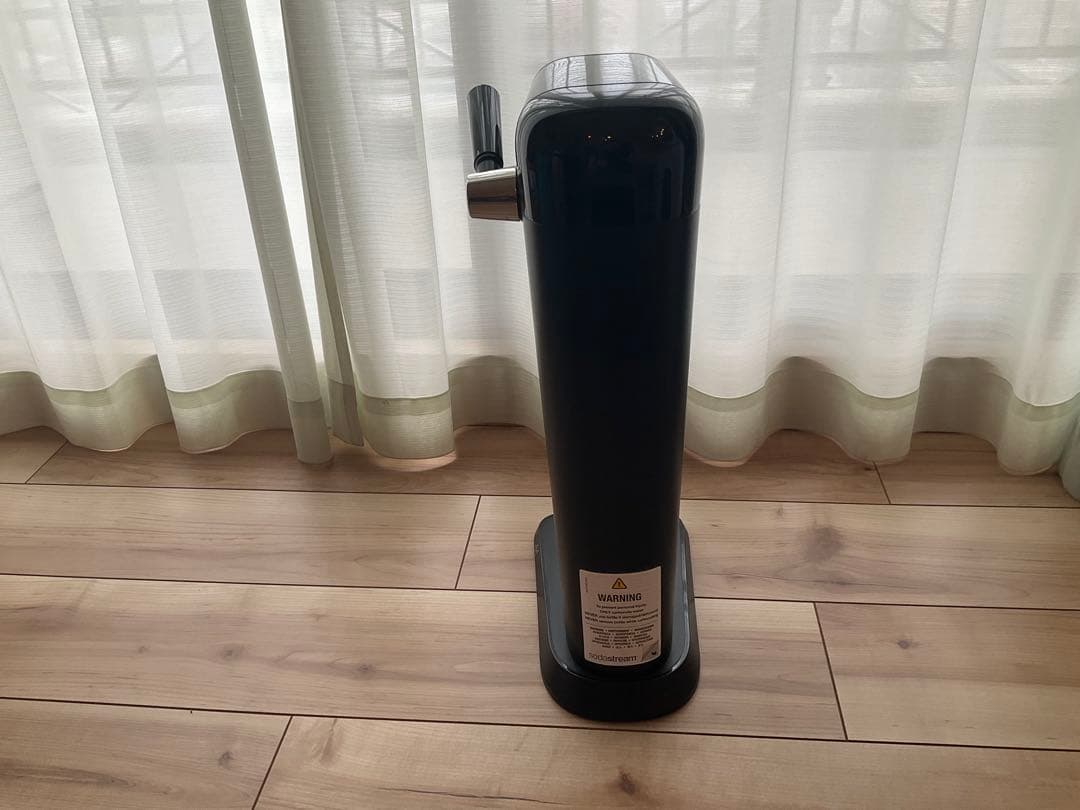ロクちゃん　sodastream 炭酸水メーカー ブラック　本体のみ