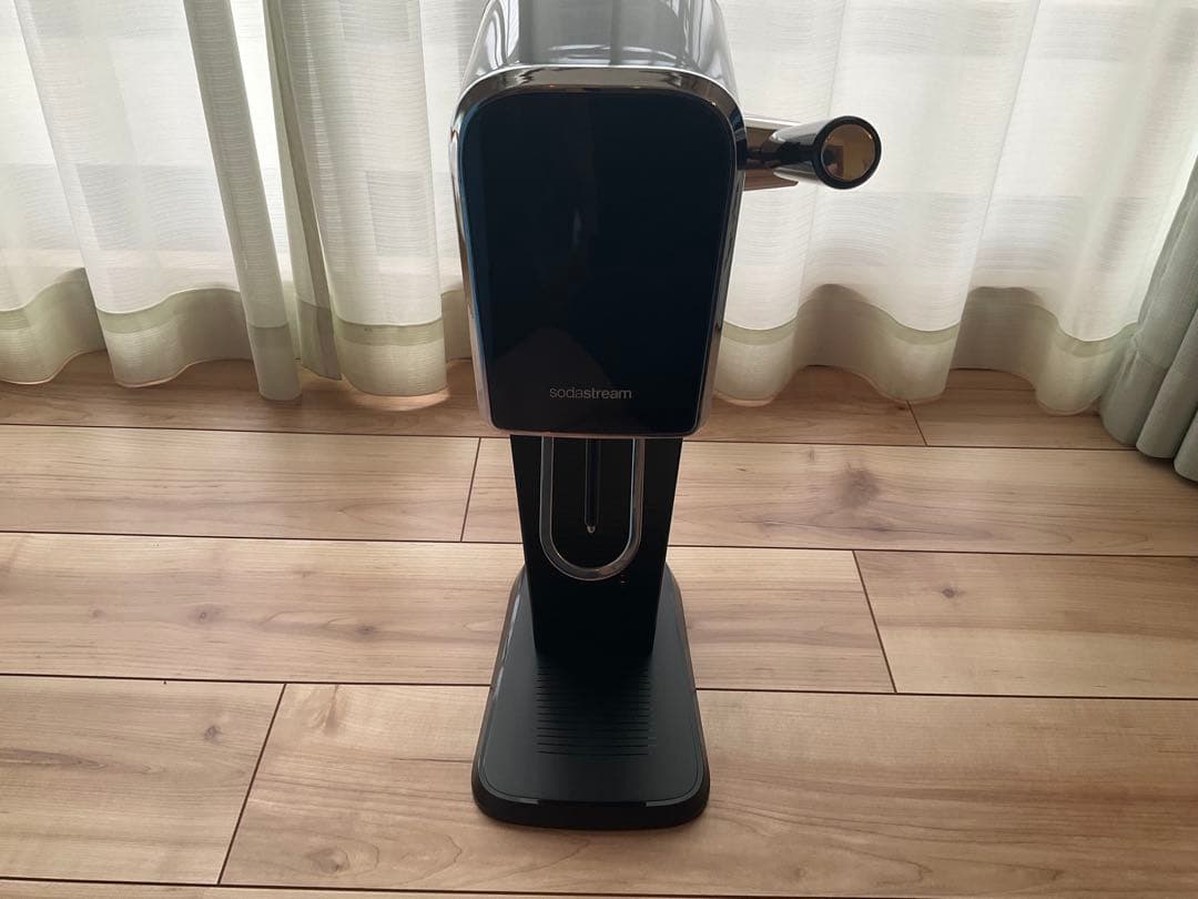 ロクちゃん　sodastream 炭酸水メーカー ブラック　本体のみ