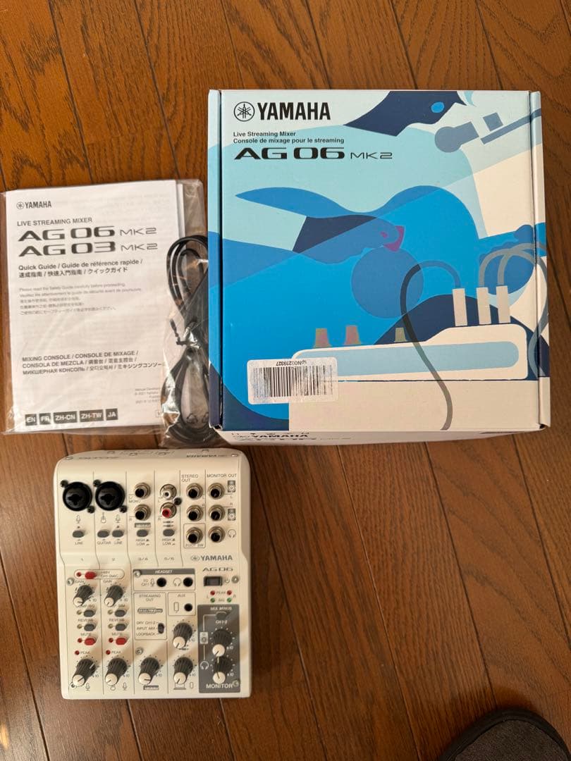 配信機器・PA機器・レコーディング機器 YAMAHA AG06mk2