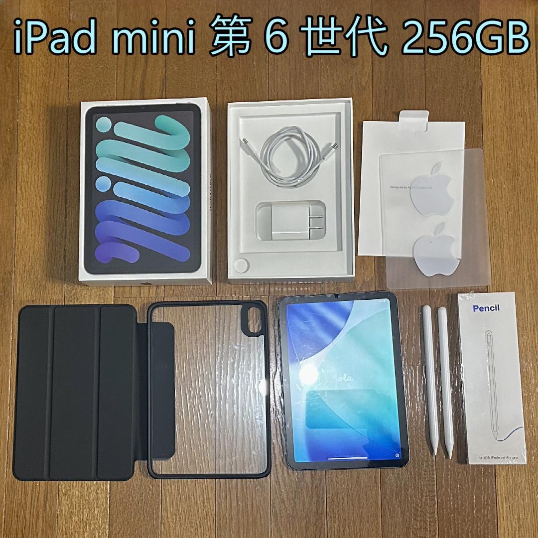 iPad mini 6 256GB スペースグレイ 90% 純正完備 美品