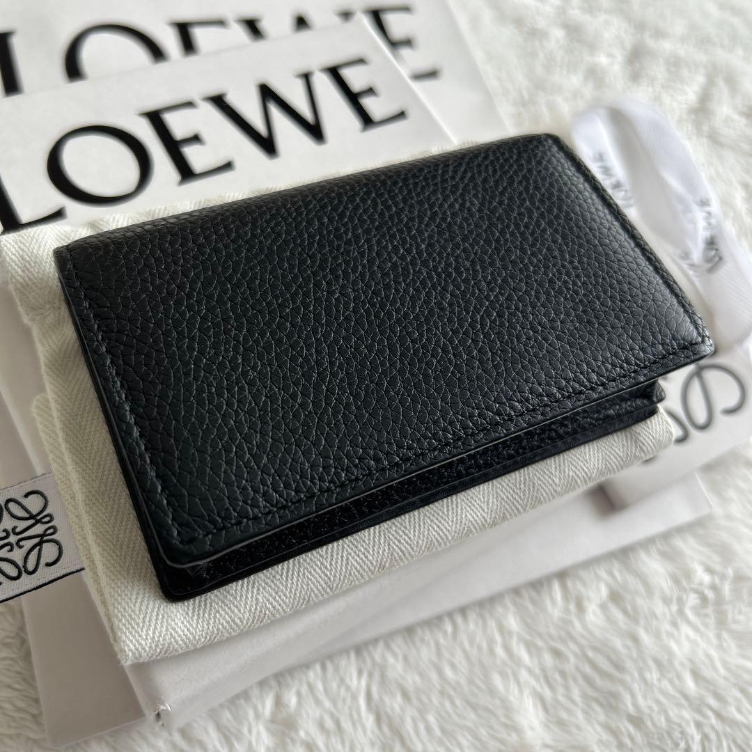 【美品】ロエベ カードケース　名刺入れ　ビジネスカードホルダー