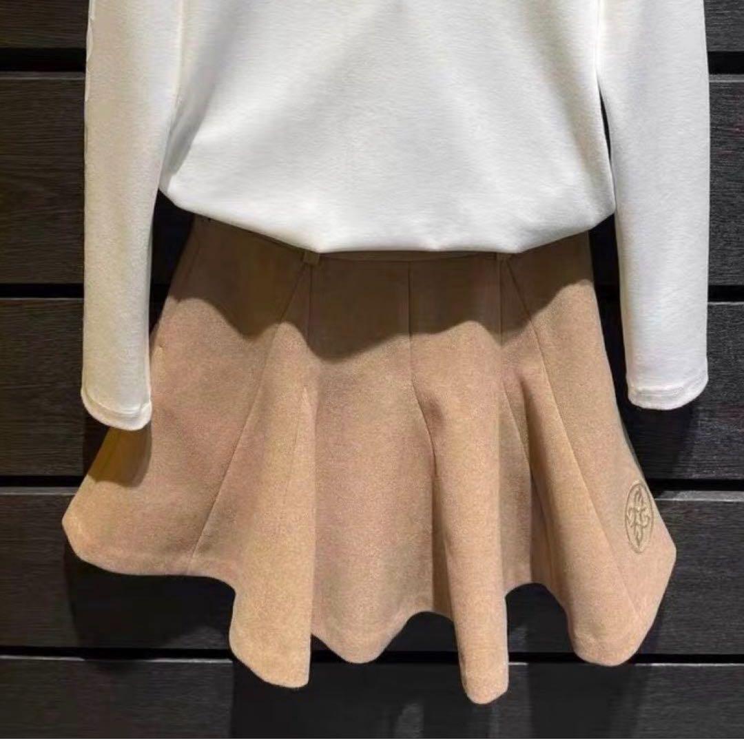 ゴルフ ジーフォア G/FORE ウェア スカート（ベージュ）Mサイズ