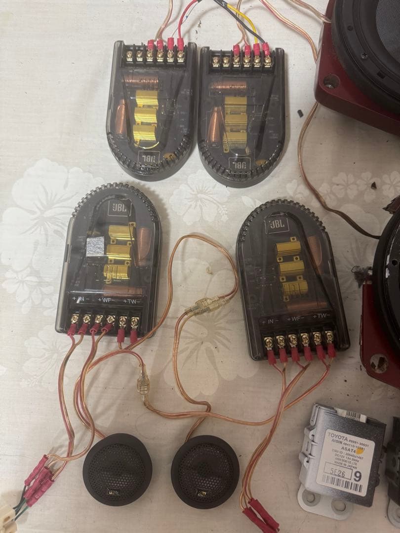 JBL MS-62C 高音質 カースピーカー一式 4個＋ツイーター 中古
