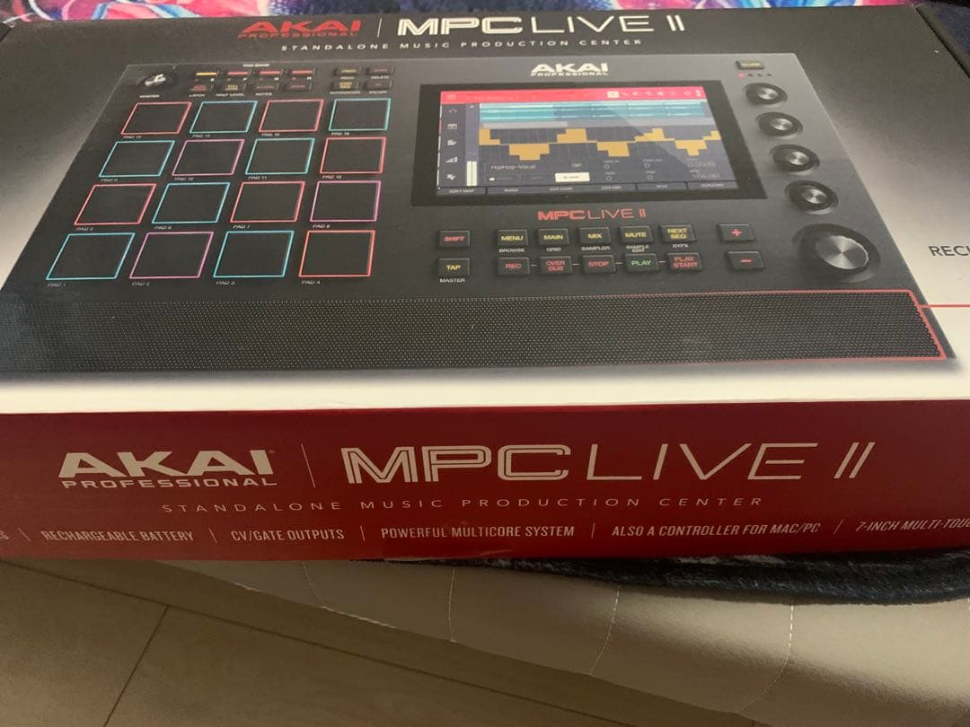 DTM・DAW AKAI mpc live2