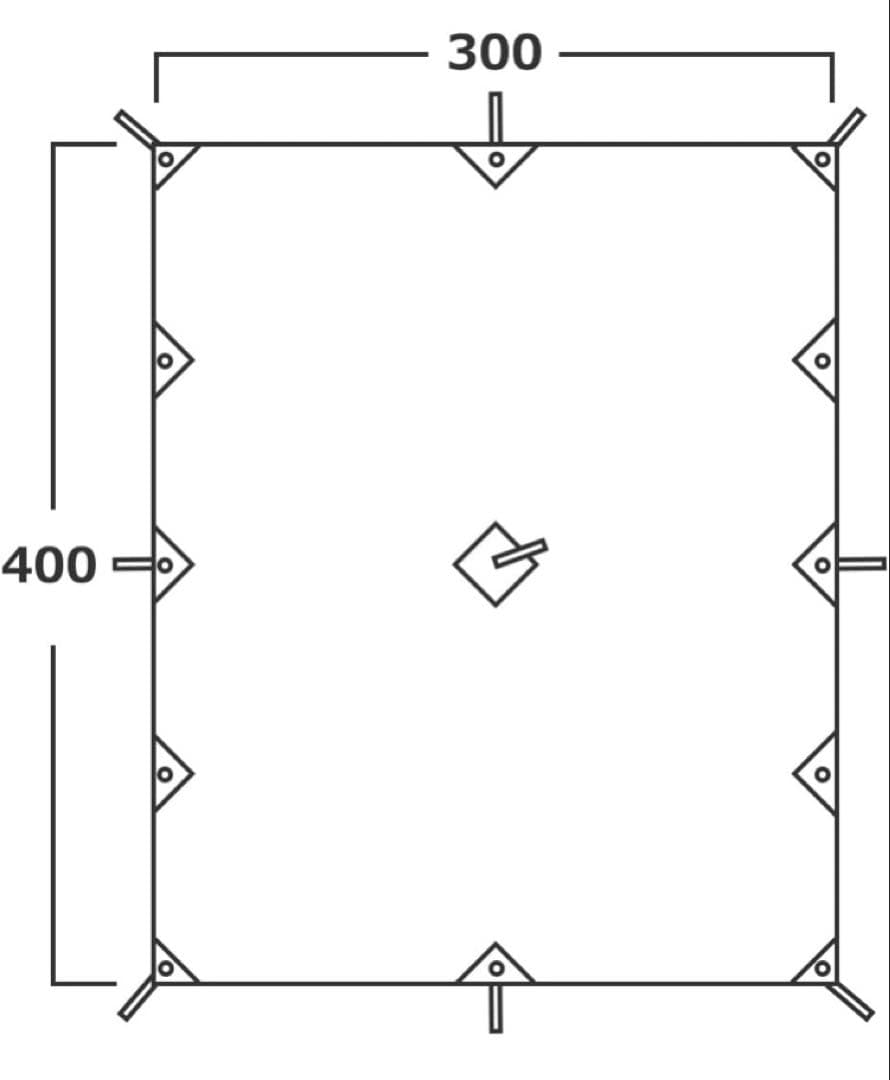 【新品未使用】【ノルディスク】【Nordisk】Kari 12 タープ