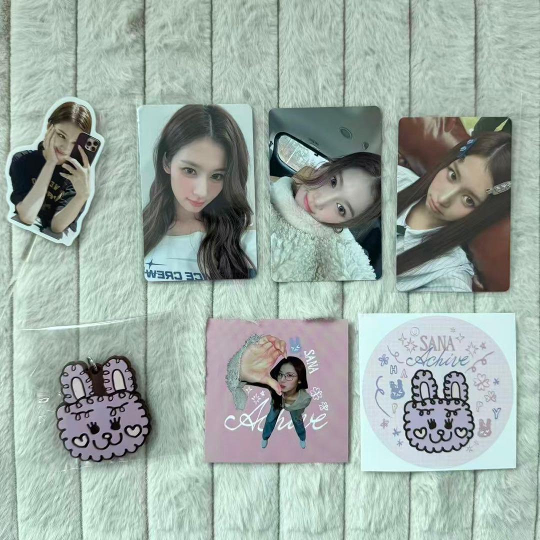 TWICEサナ センイルカフェ トレカ　セット