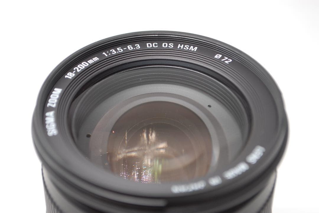 ❤️手振れ補正付き❤️SIGMA 18-200mm DC OS HSM 美品