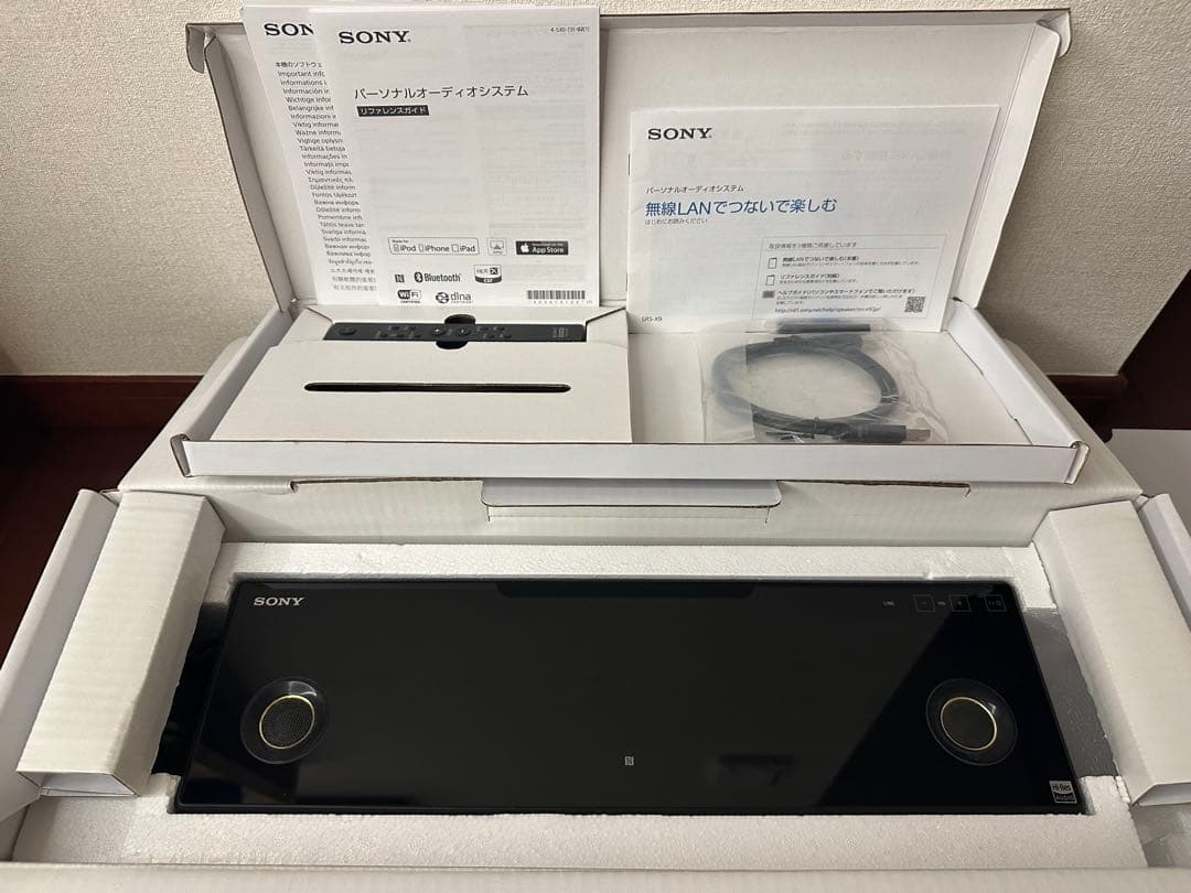 配信機器・PA機器・レコーディング機器 SONY personal audio system SRS-X9