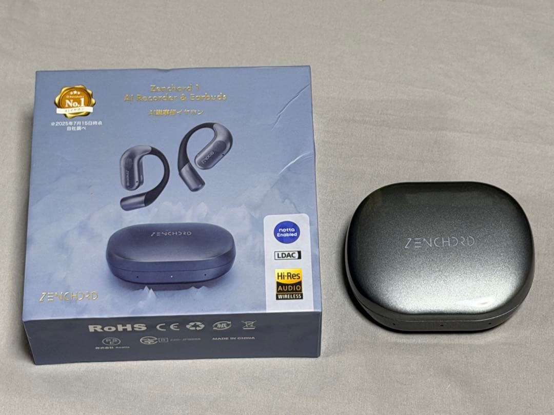 Zenchord 1 AI録音搭載ワイヤレスイヤホン
