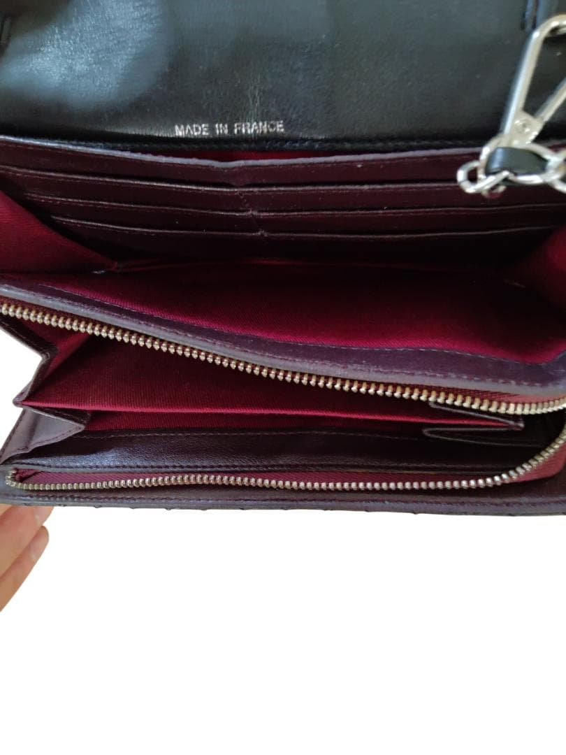 シャネル カメリア チェーンウォレット ショルダーバッグ ポシェット