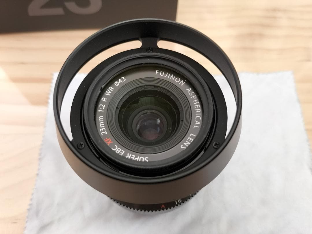 富士フイルム FUJIFILM フジノンレンズ XF23mm F2 R WR