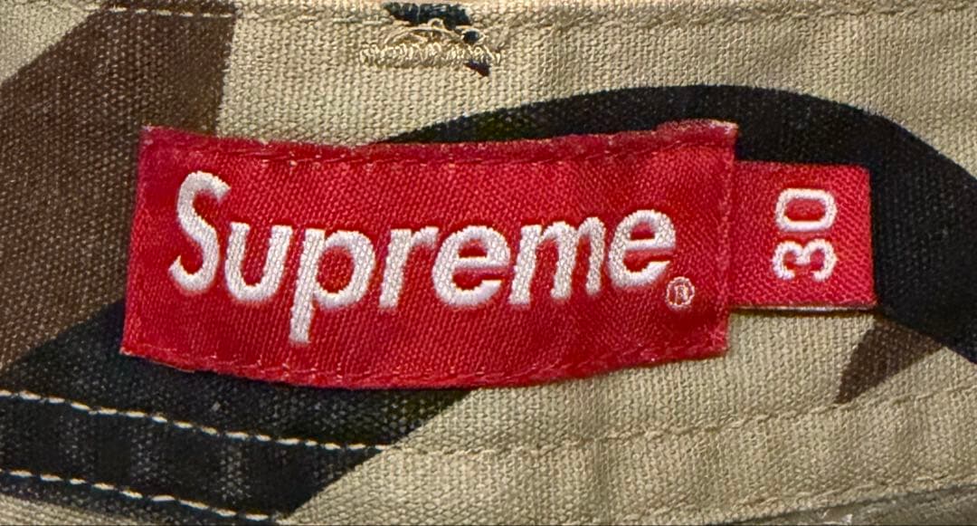 supreme トライバルカモ　カーゴパンツ