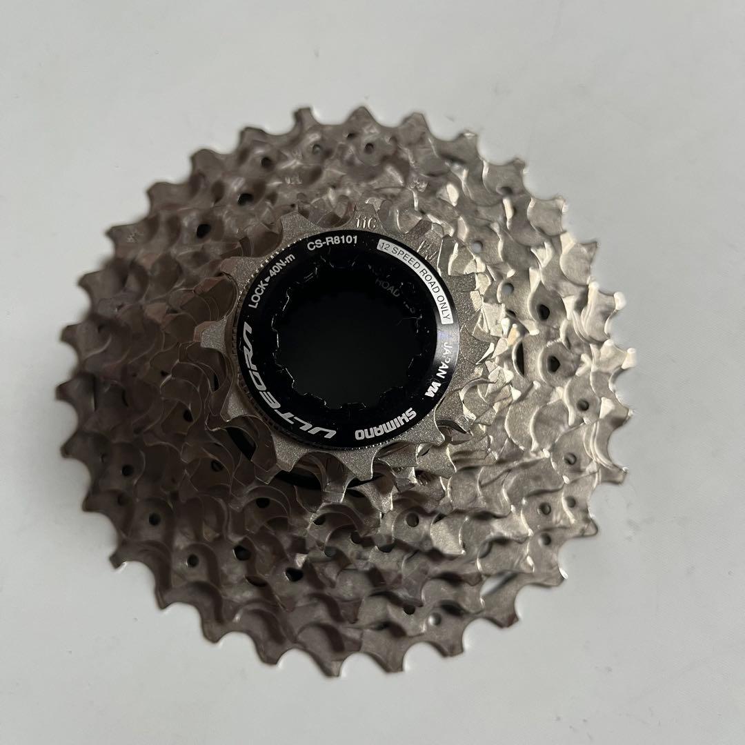 【低走行品】SHIMANO ULTGRA CS-R8101 12Sスプロケ