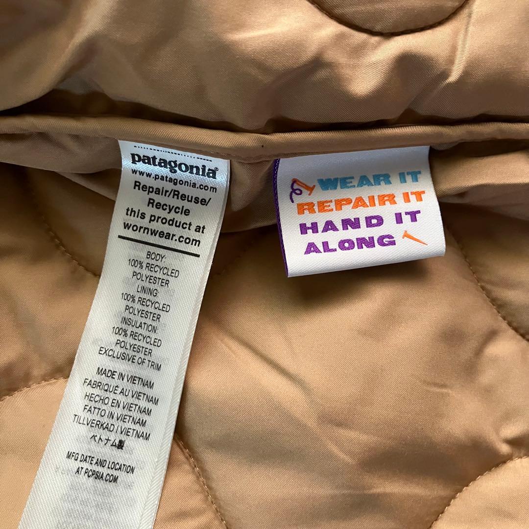 Patagonia キッズキルテッドパファー XL