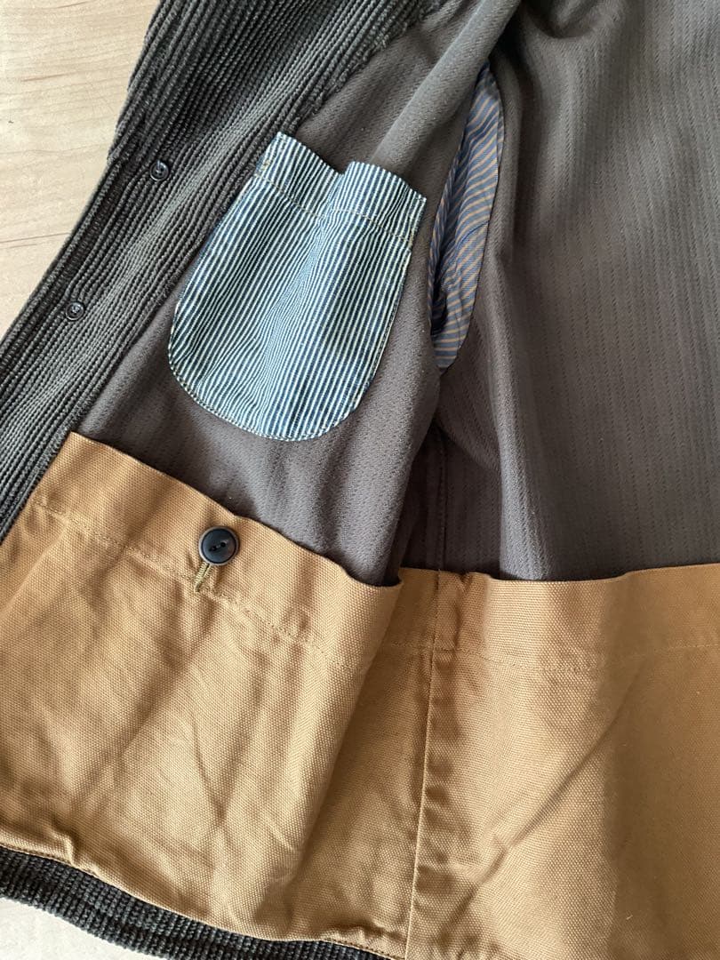 23AWセルビッチコーデュロイのアニーチロルジャケット　3