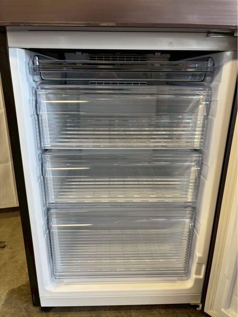 SHARP 2ドア冷蔵庫 SJ-PD28E-T 2019年製 280L 右開き