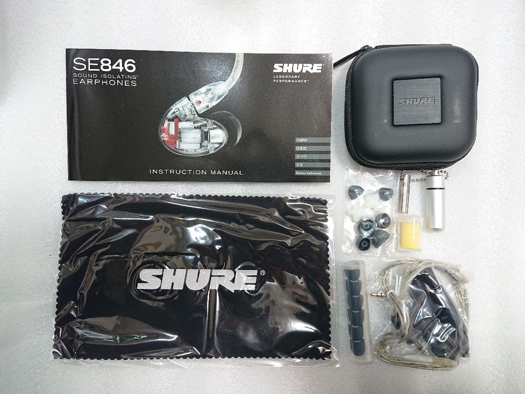 SHURE SE846 CL-A クリア(第一世代) 国内正規代理店品
