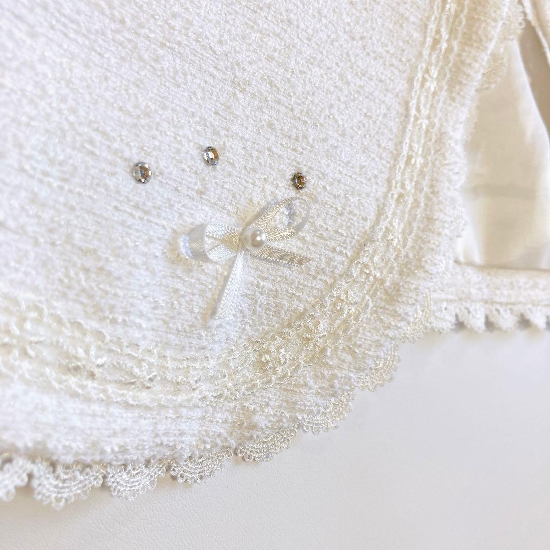 120size ピンク×ホワイト セレモニー 入学 卒園 発表会 フォーマル