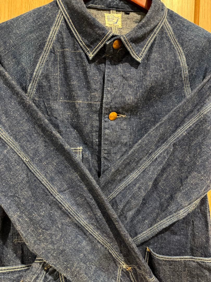 オアスロウ　デニムカバーオール　1950'