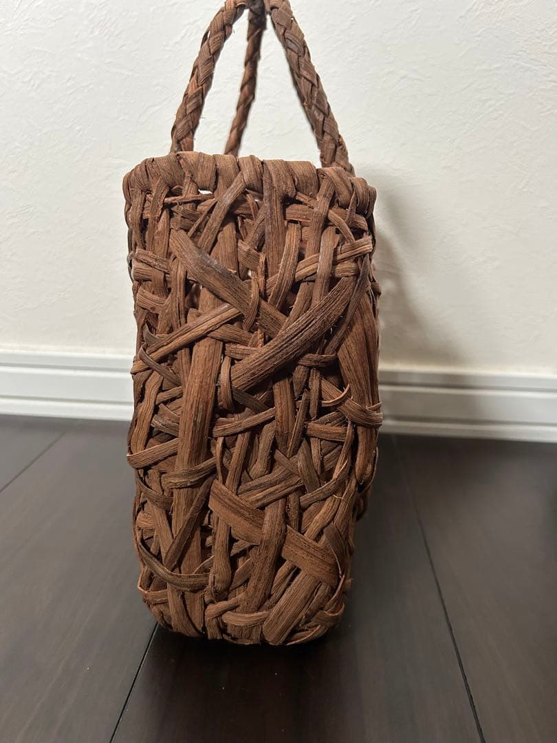 メル36589 　山葡萄カゴバック