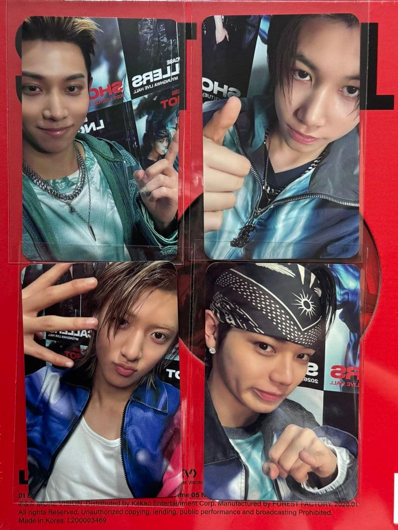 Lngshot makestar トレカ　4枚