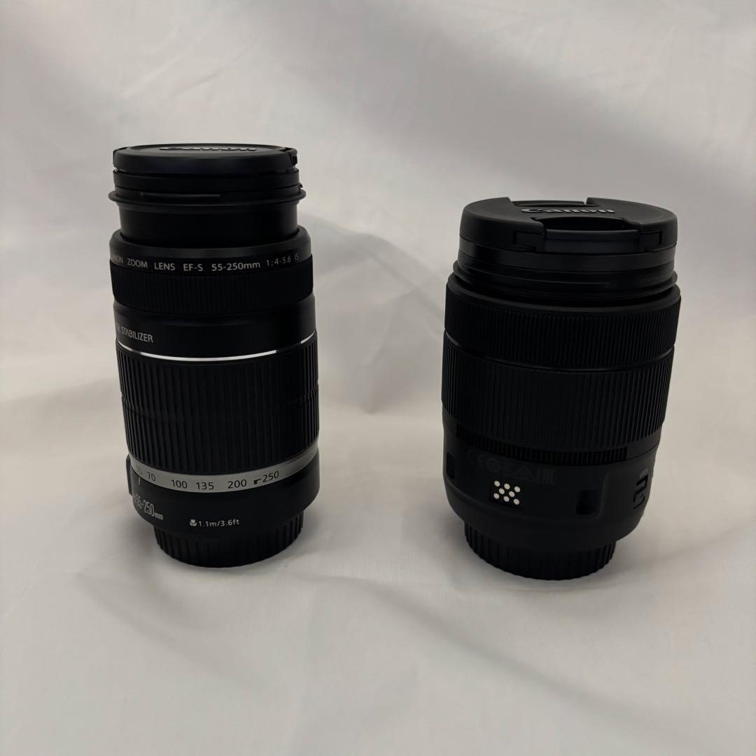 CANON EOS 9000D USMレンズキット＋EFS 55-250mm