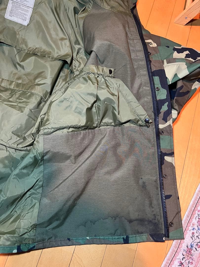 米軍実物 96年製 ECWCS Gen1 ゴアテックスパーカー 後期型 L-L